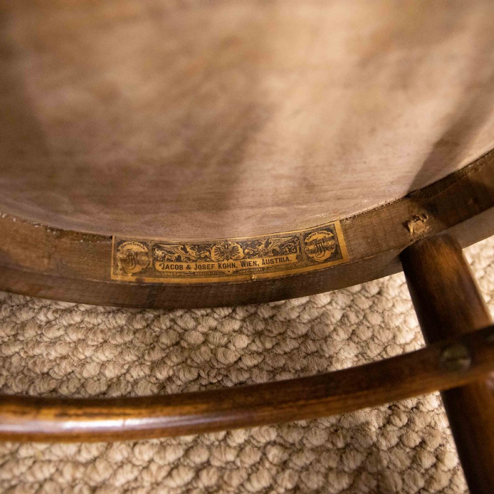 Set of Four Edwardian KOHN Bentwood Chairs View IV