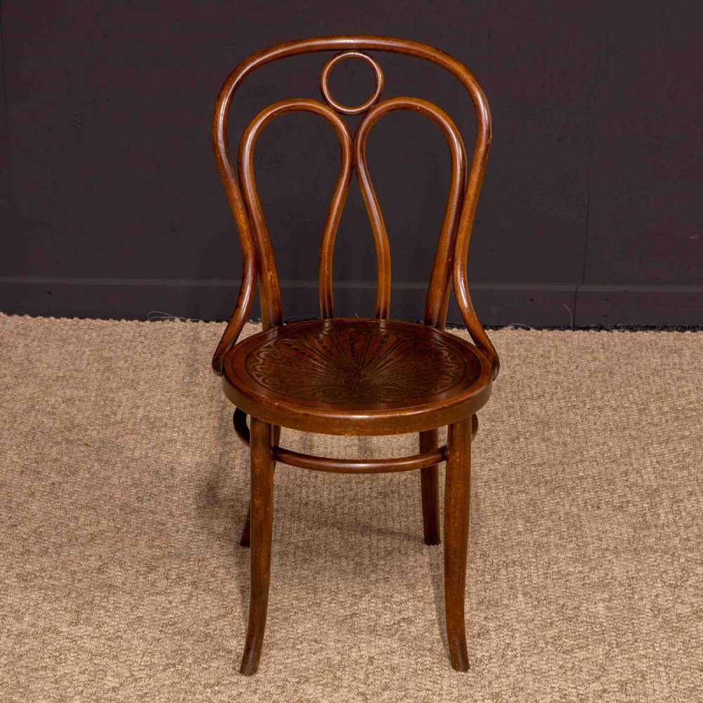 Set of Four Edwardian KOHN Bentwood Chairs View VI