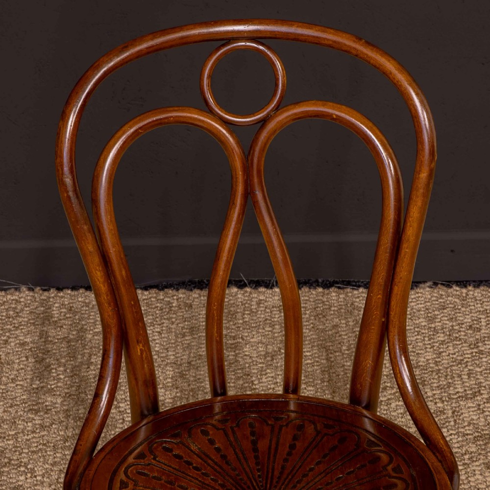 Set of Four Edwardian KOHN Bentwood Chairs View VII
