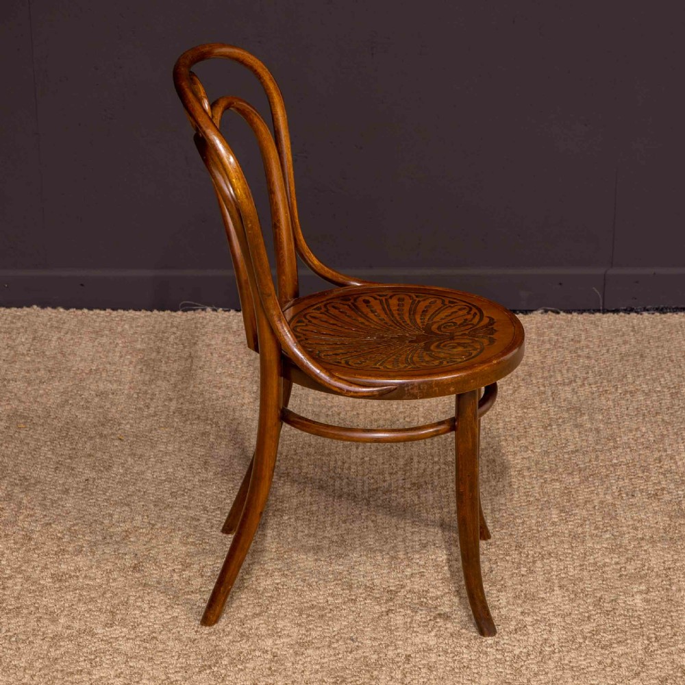 Set of Four Edwardian KOHN Bentwood Chairs View IX