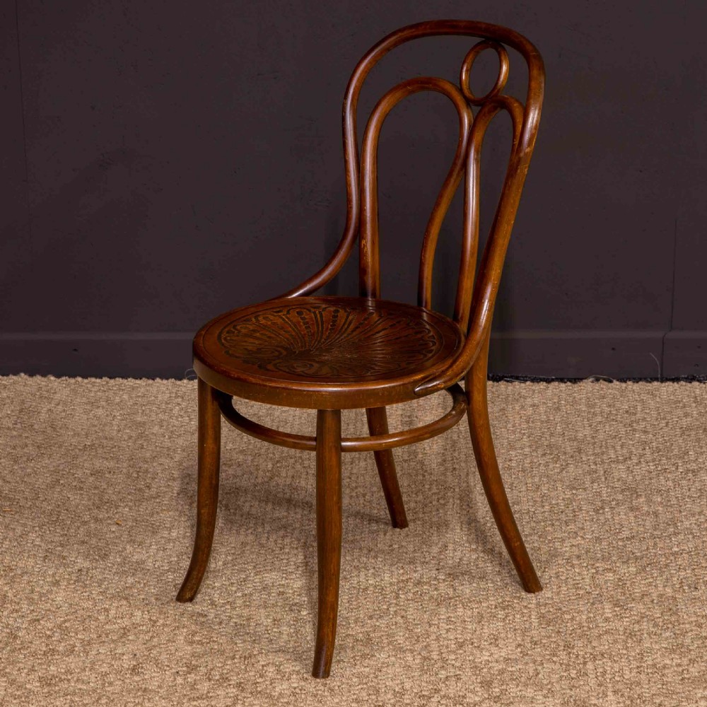 Set of Four Edwardian KOHN Bentwood Chairs View XII