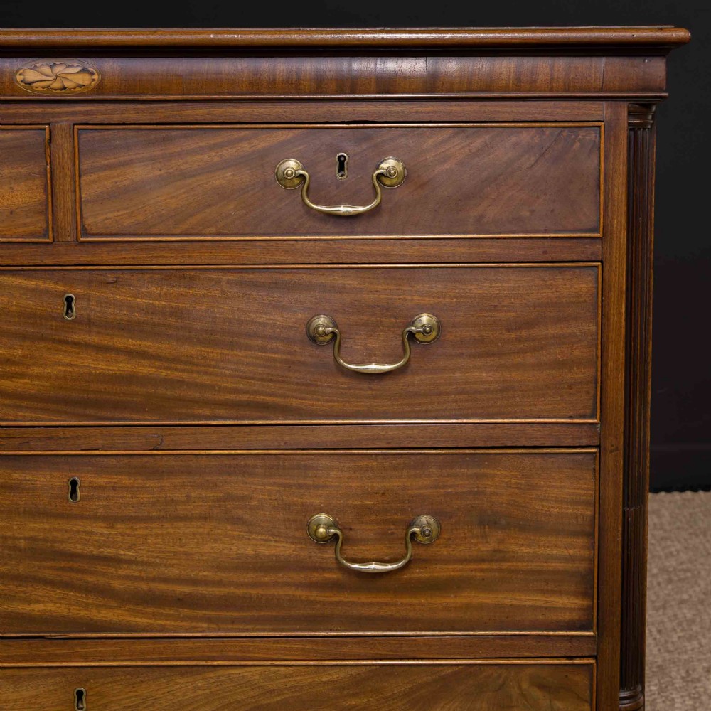 Small George 3rd Mahogany Chest of Drawers View III