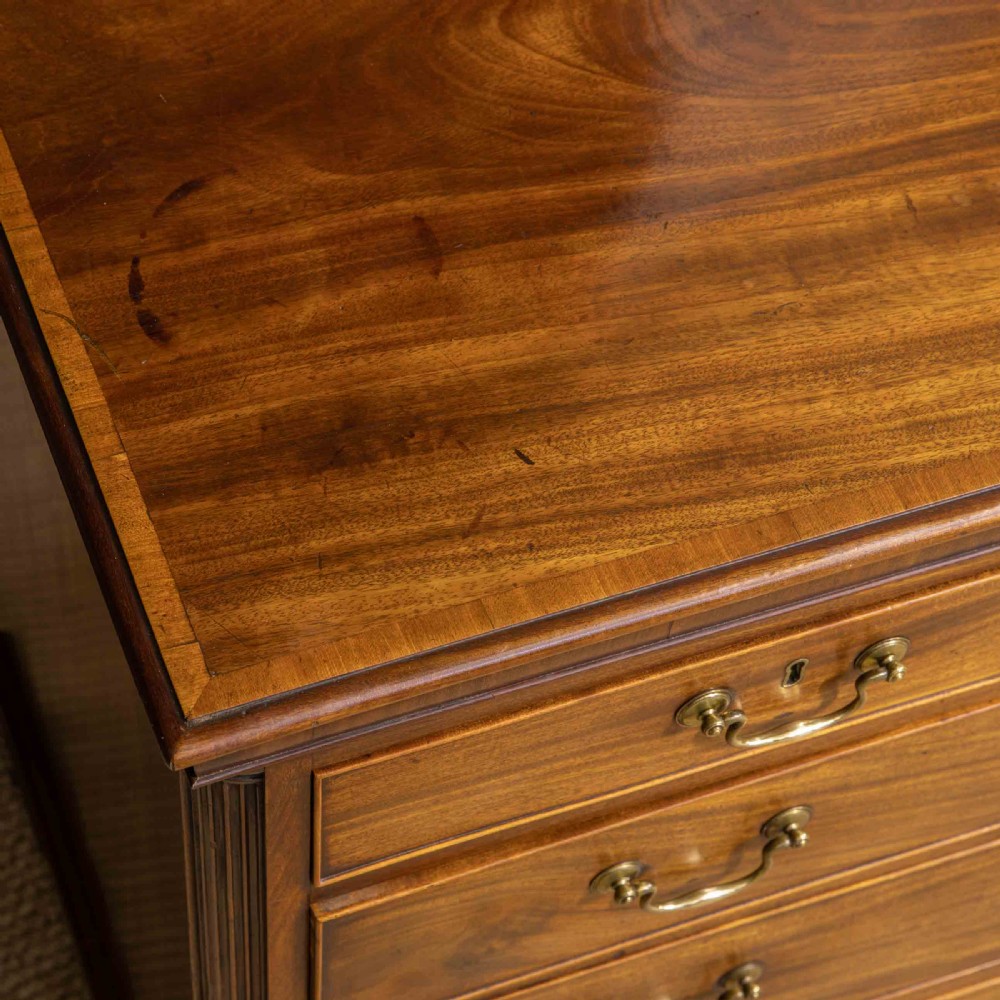 Small George 3rd Mahogany Chest of Drawers View VIII