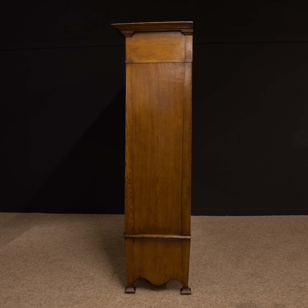 Art Nouveau Oak Wardrobe View XXVI