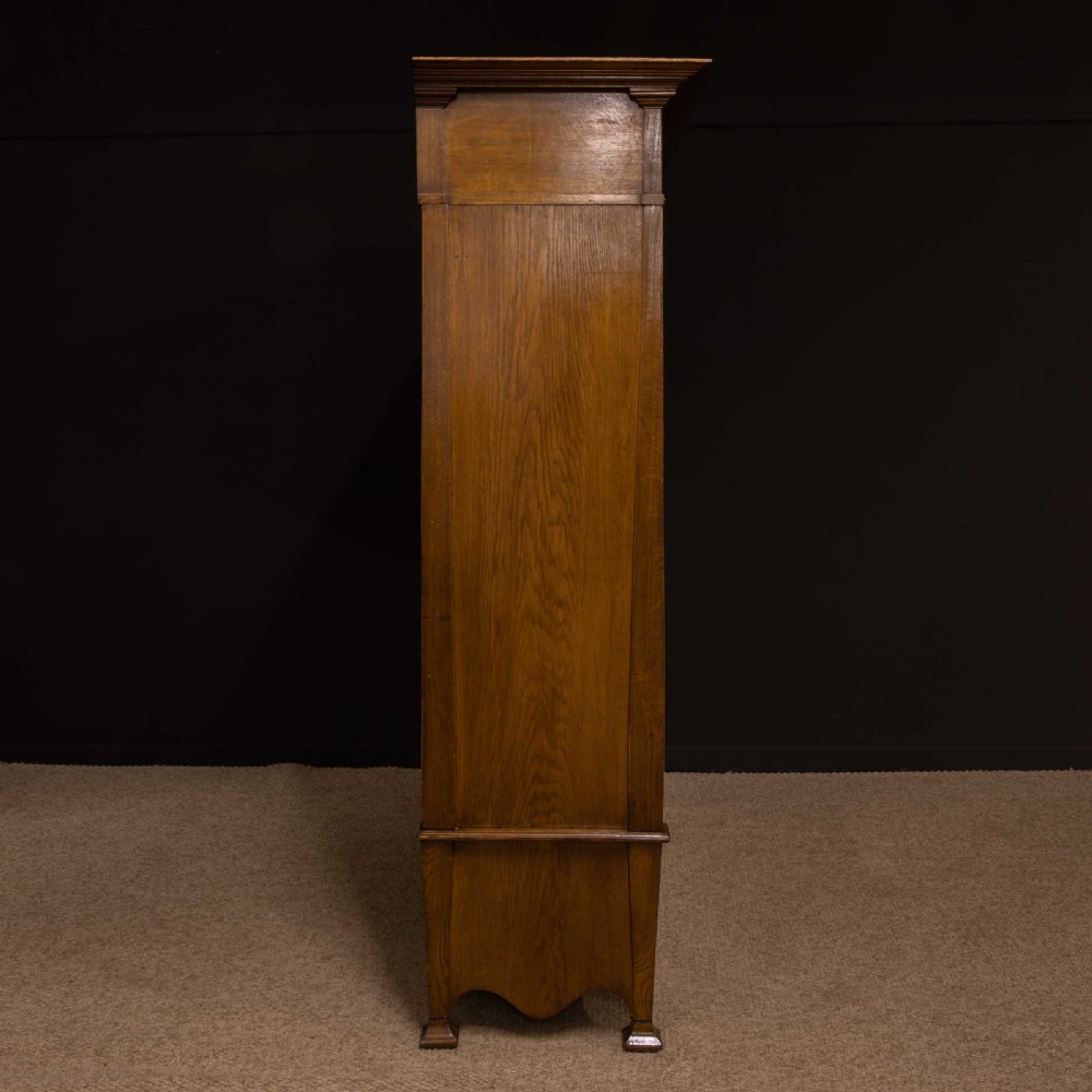 Art Nouveau Oak Wardrobe View XXVII