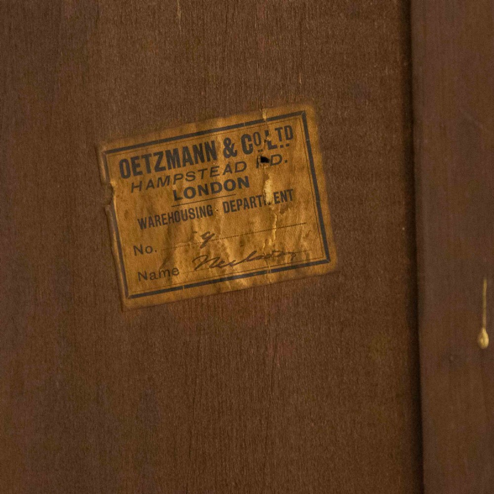 Art Nouveau Oak Wardrobe View XXVIII