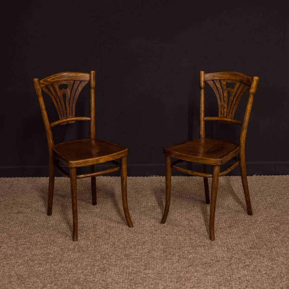 Pair of Thonet Bentwood Chairs