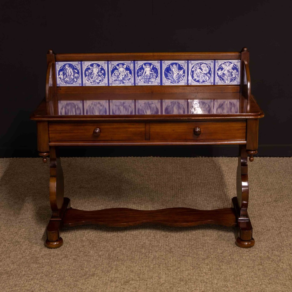 Mid Victorian Mahogany Washstand View II