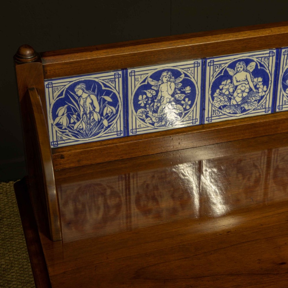 Mid Victorian Mahogany Washstand View III
