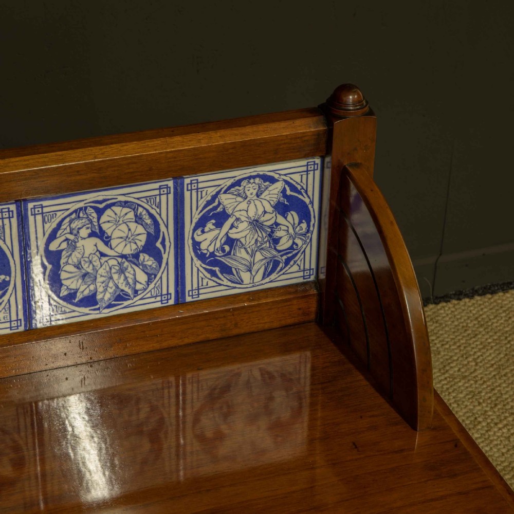 Mid Victorian Mahogany Washstand View IV