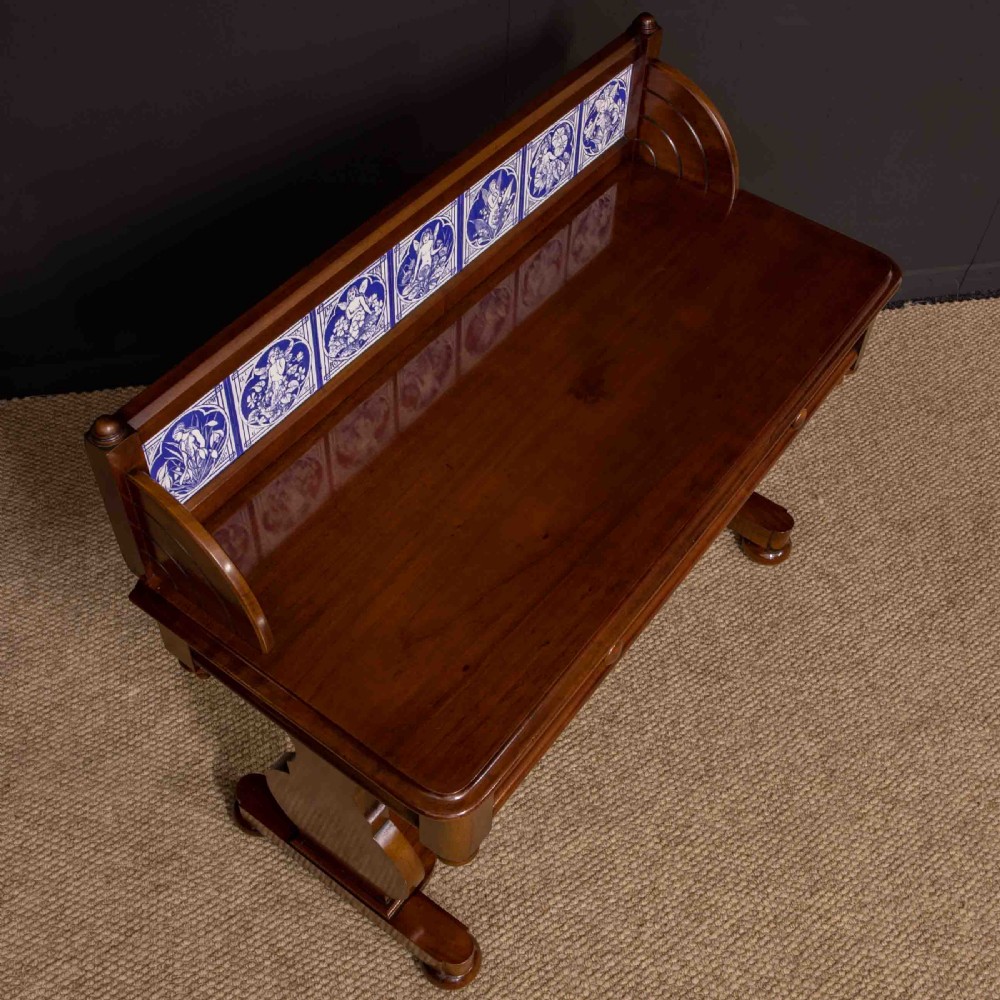 Mid Victorian Mahogany Washstand View VIII