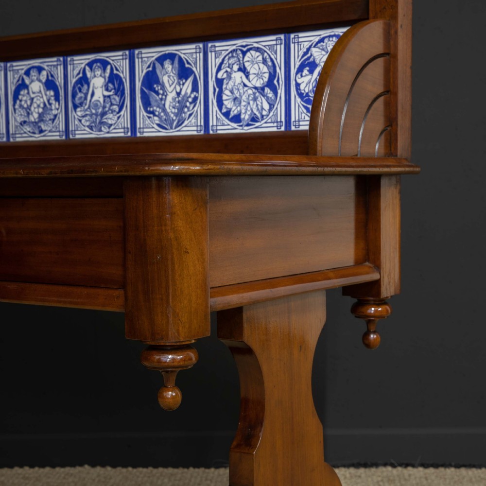 Mid Victorian Mahogany Washstand View XIII