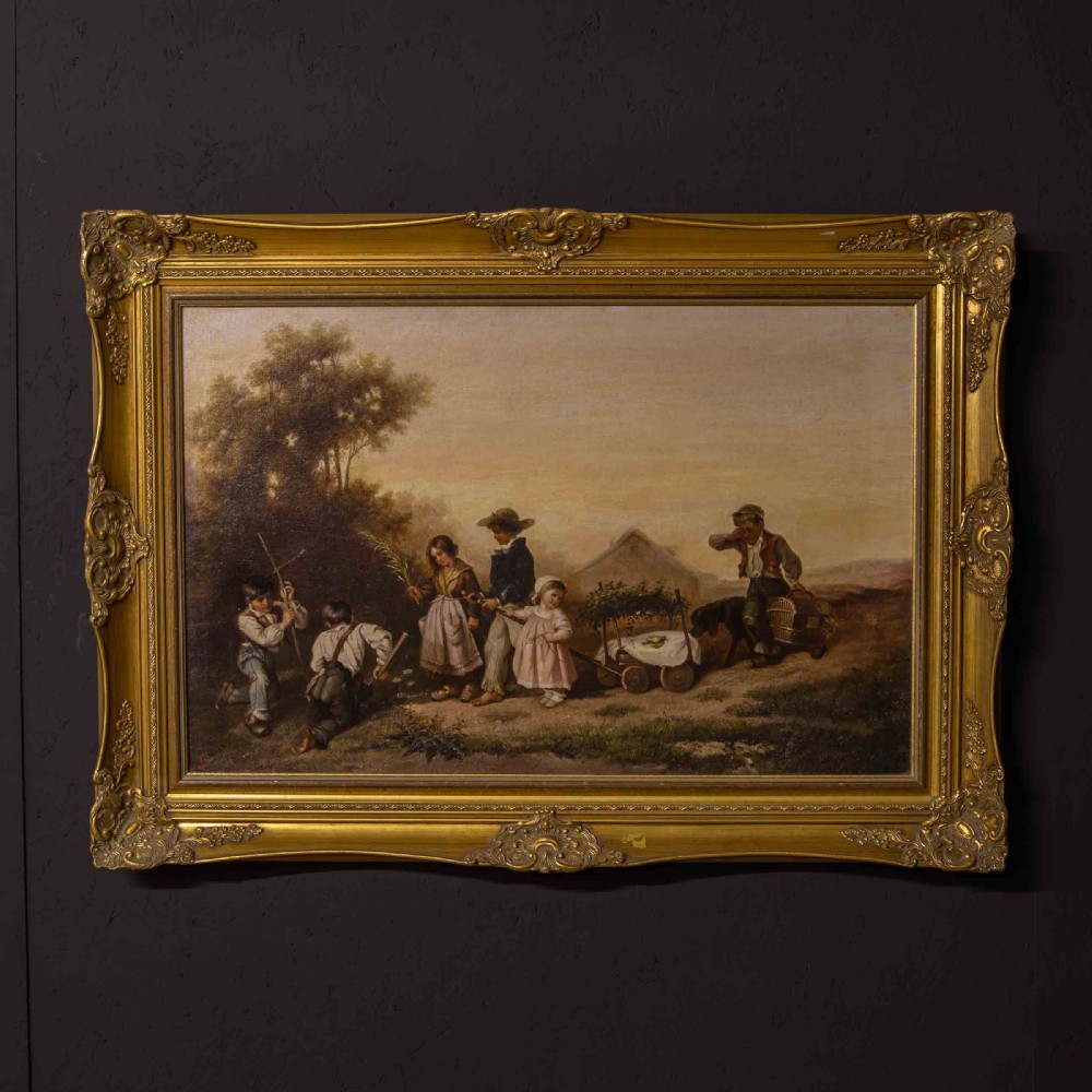 Victorian Oil Painting
