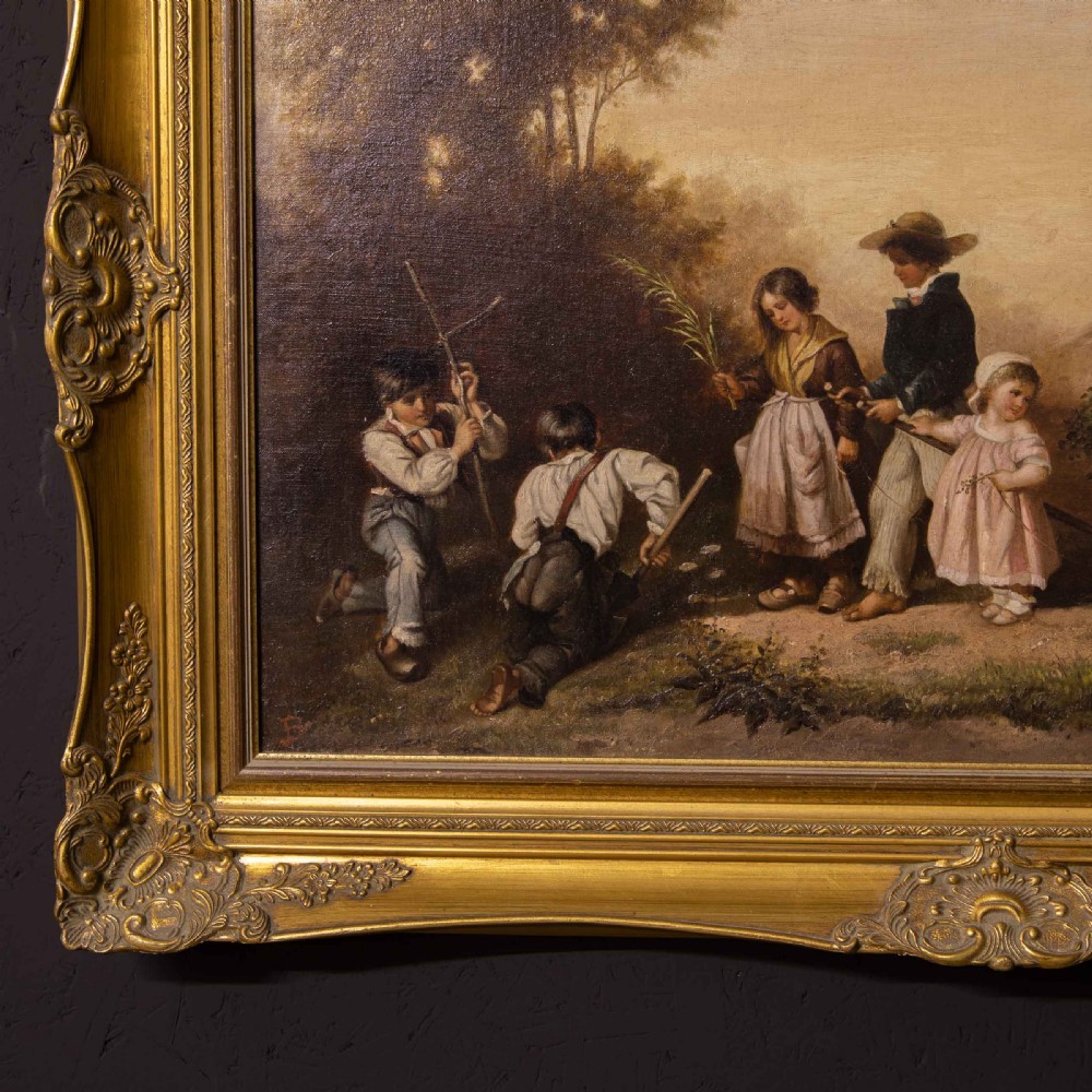 Victorian Oil Painting View IV