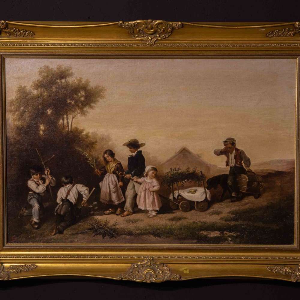 Victorian Oil Painting View V