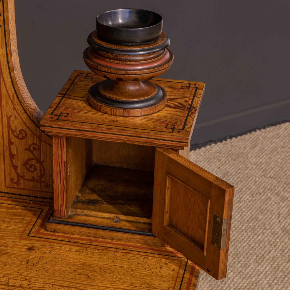Victorian Neo Classical Pitch Pine Dressing Table View VIII