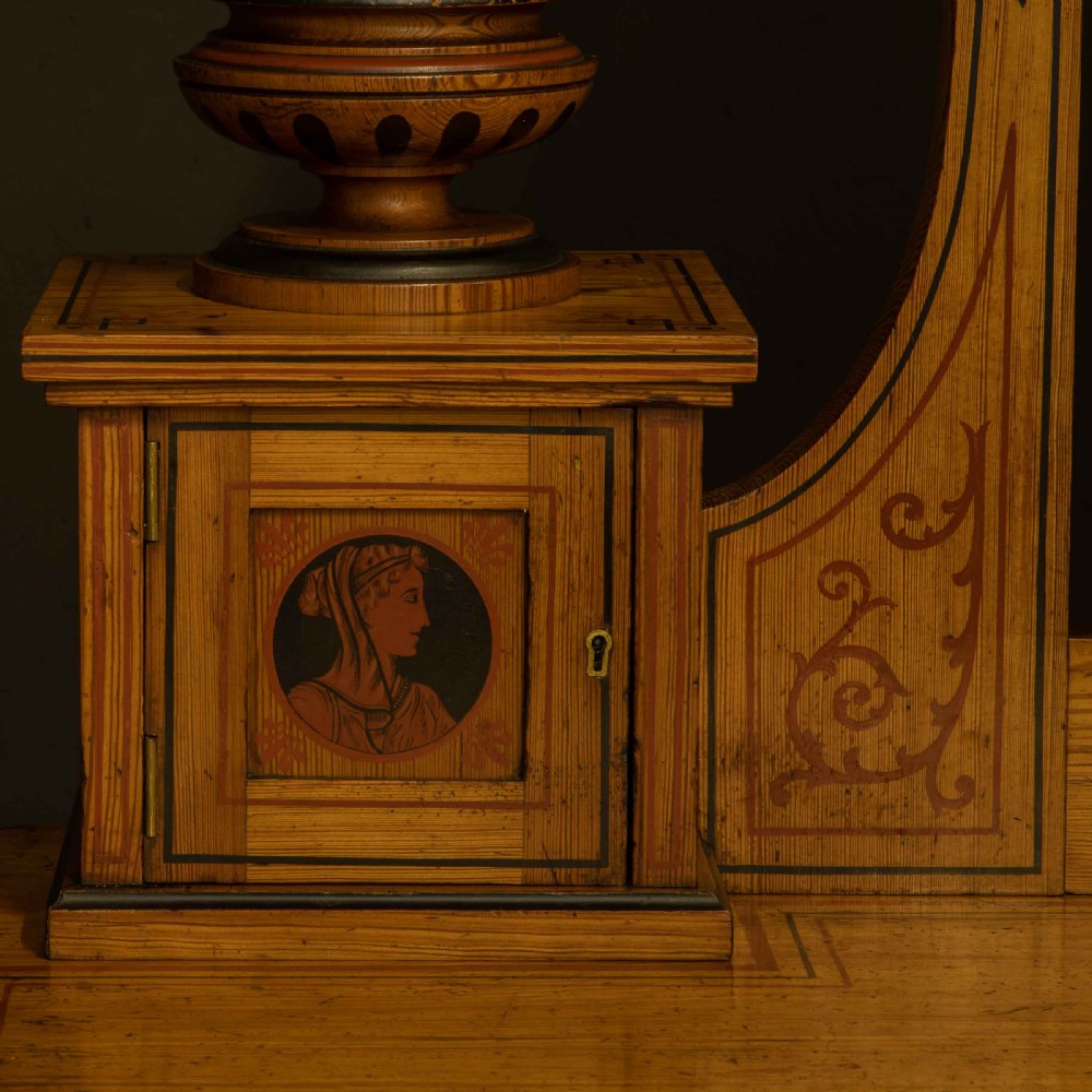 Victorian Neo Classical Pitch Pine Dressing Table View XIV