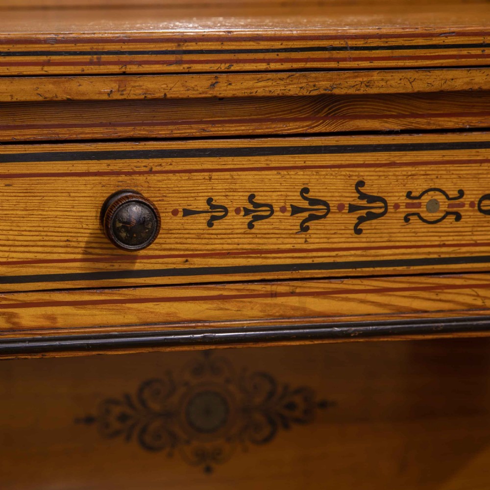 Victorian Neo Classical Pitch Pine Dressing Table View XXVII