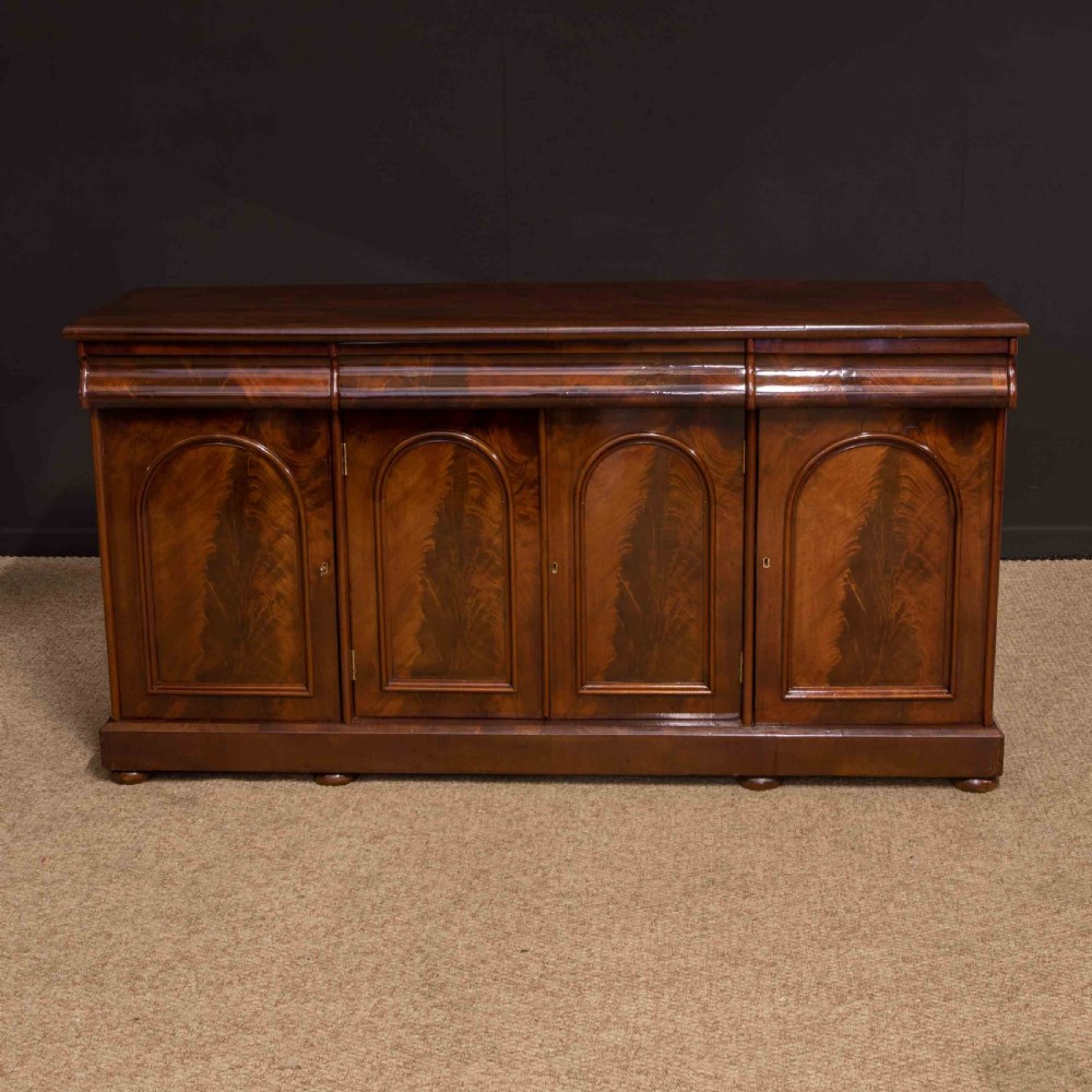 Mid Victorian Mahogany Sideboard
