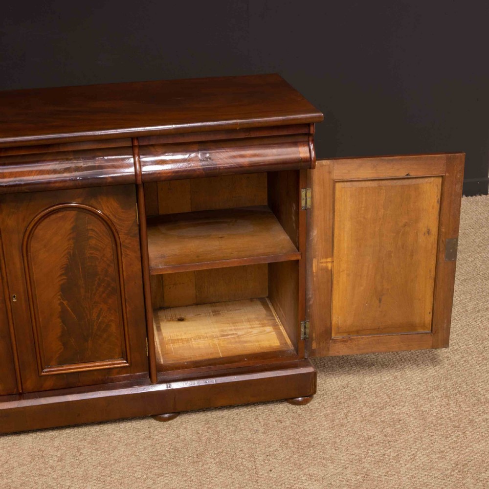Mid Victorian Mahogany Sideboard View V