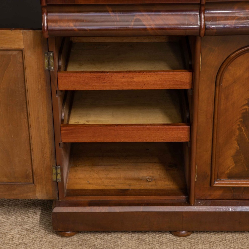 Mid Victorian Mahogany Sideboard View VII