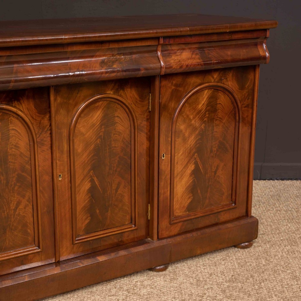 Mid Victorian Mahogany Sideboard View IX