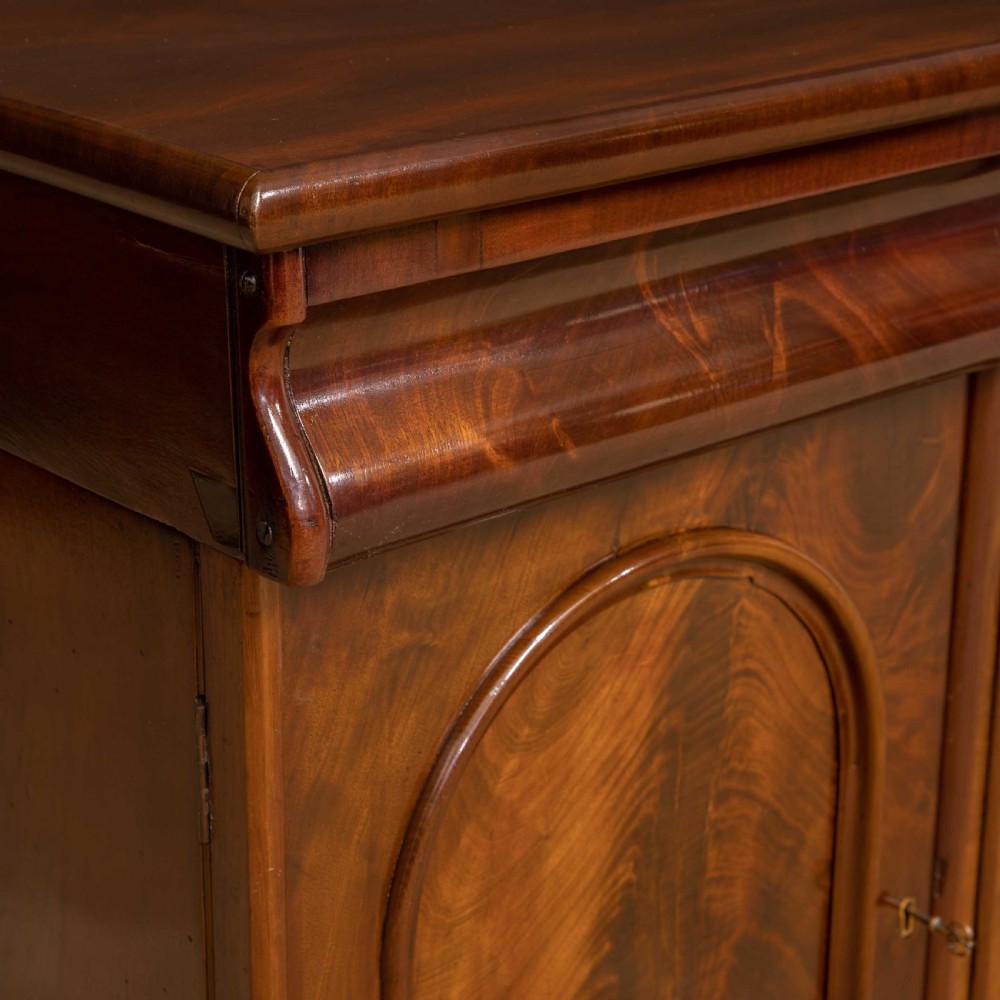 Mid Victorian Mahogany Sideboard View X