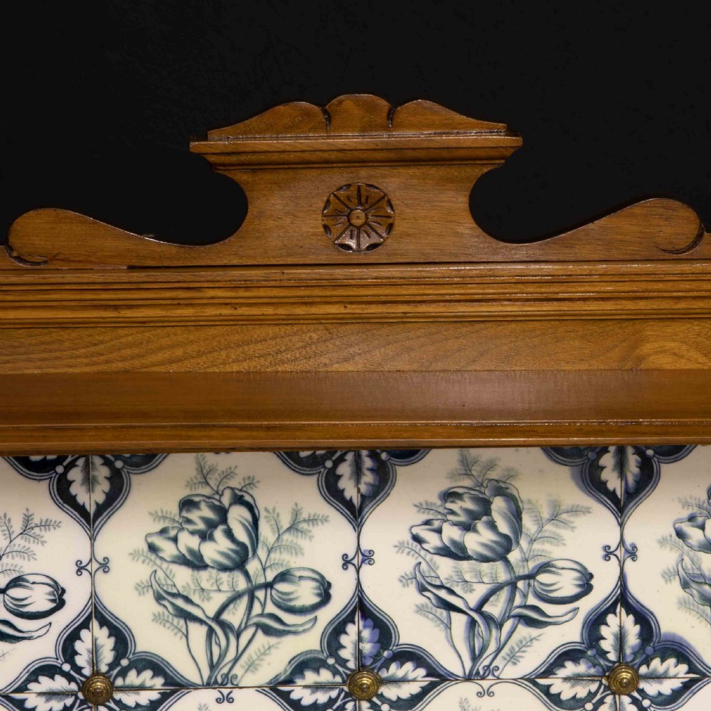 Edwardian Walnut Washstand View VI