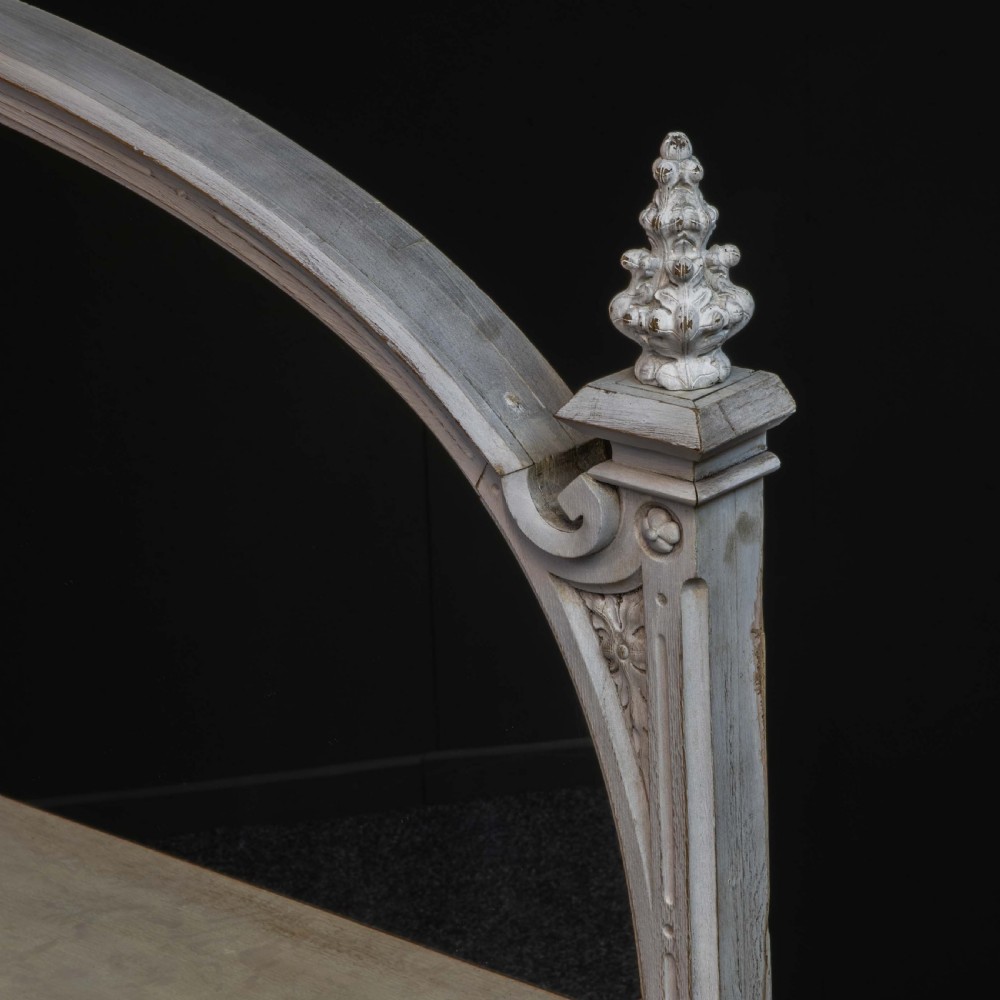 Victorian Gothic Style Limed Oak Sideboard View XII