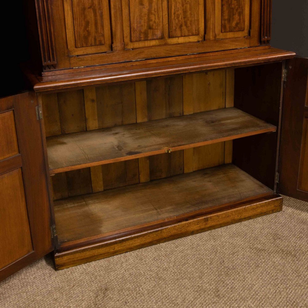 Victorian Mahogany Secretaire Bookcase View II