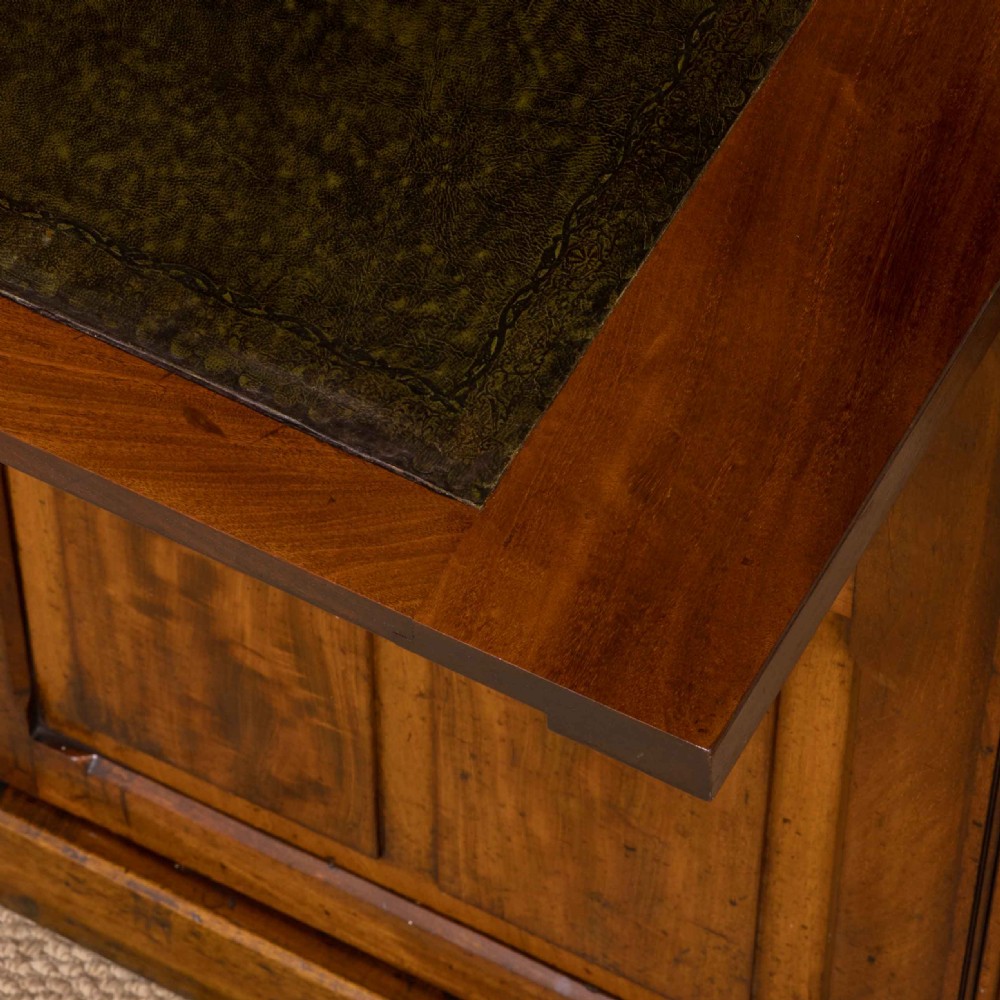 Victorian Mahogany Secretaire Bookcase View XVII