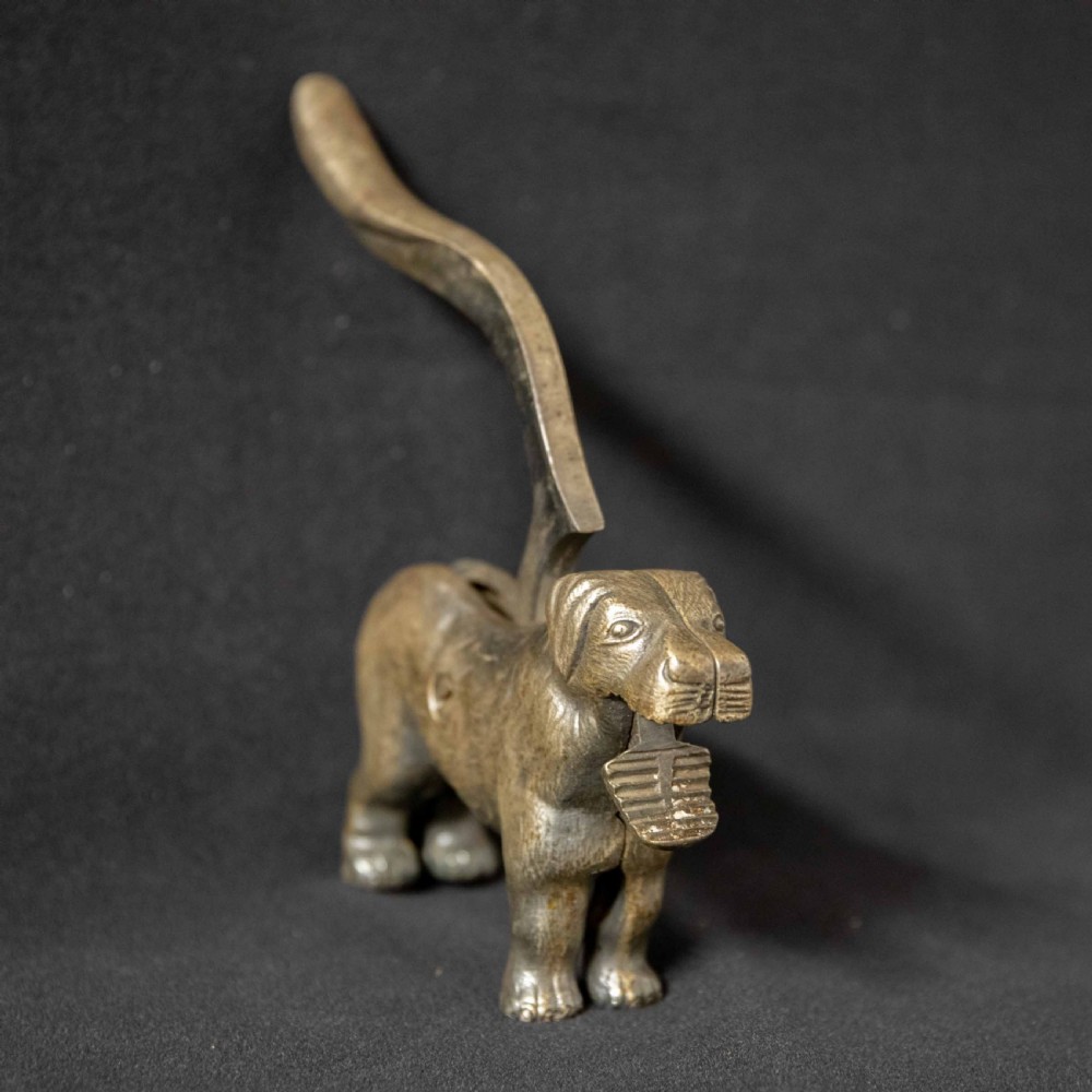 Linton Dog Nut Cracker View II