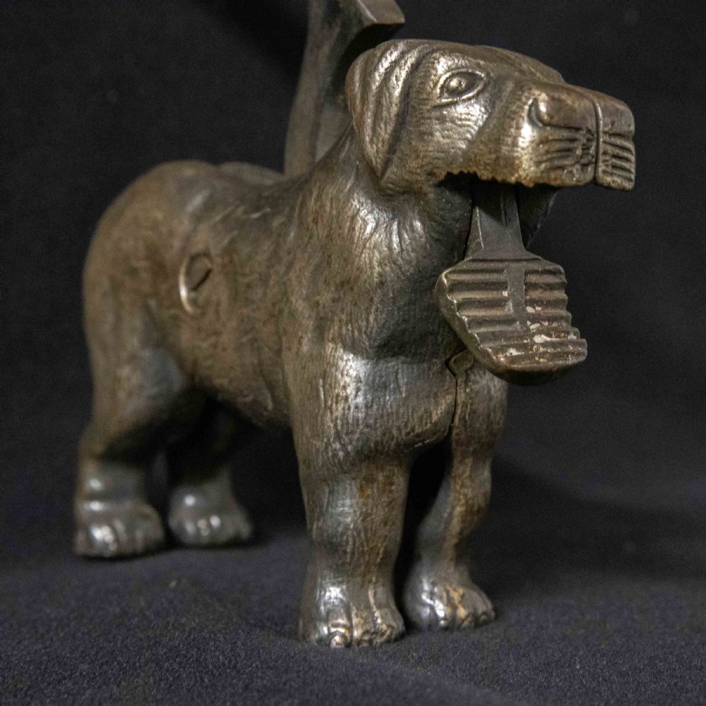 Linton Dog Nut Cracker View V