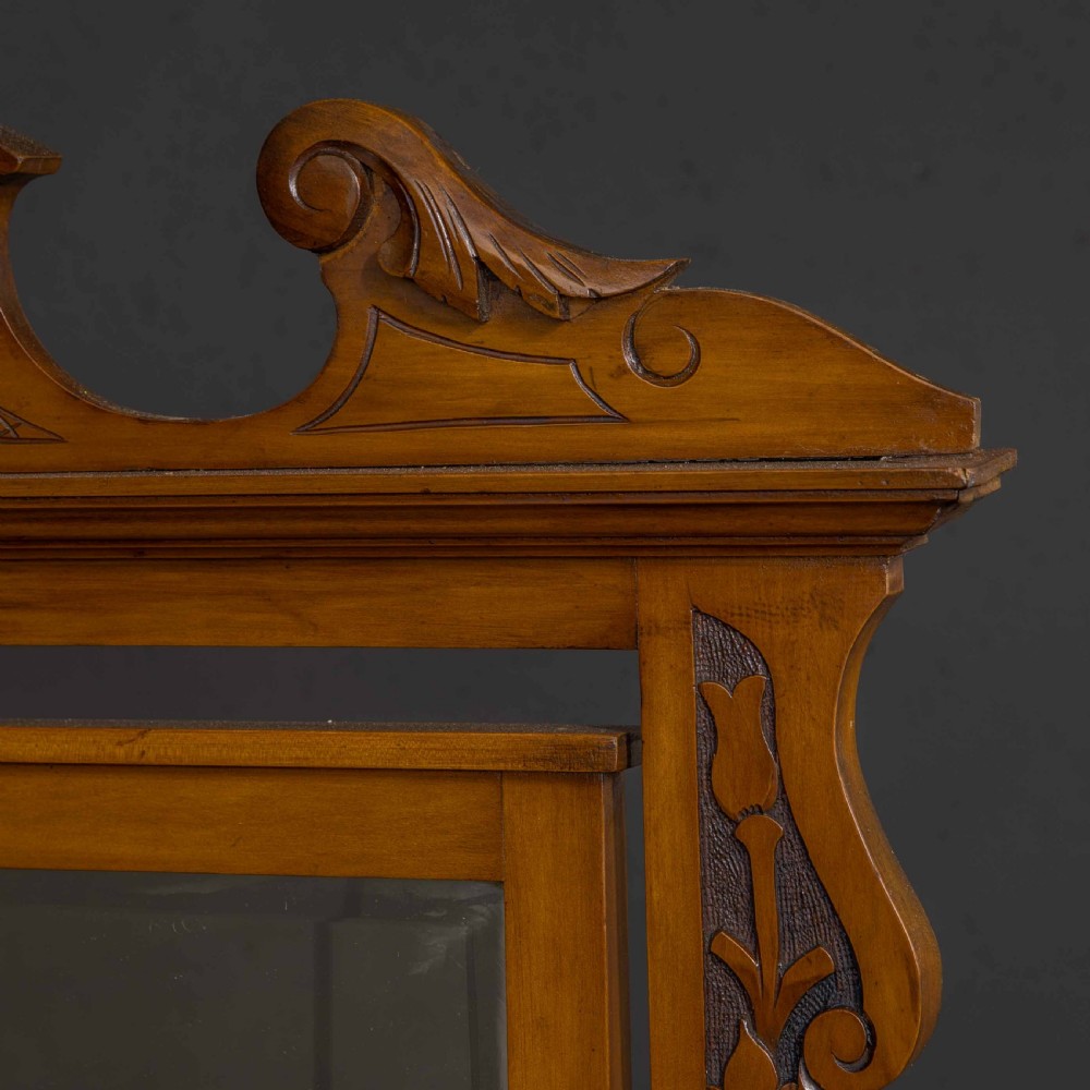 Late Victorian Satin Walnut Washstand View V