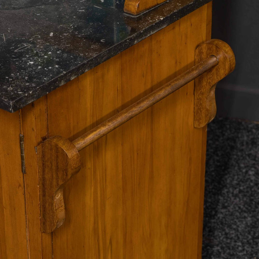Late Victorian Satin Walnut Washstand View XIV
