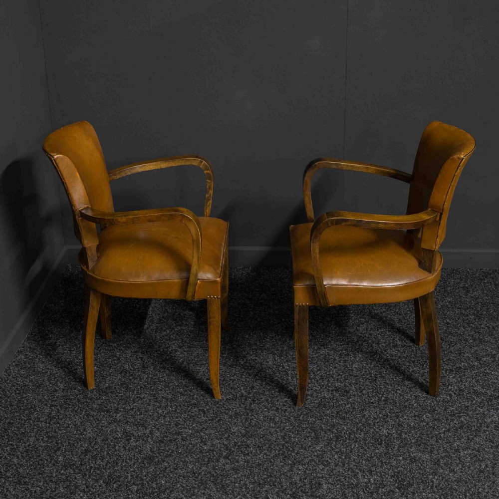 Pair of Art Deco Chairs by OXEDOU View II