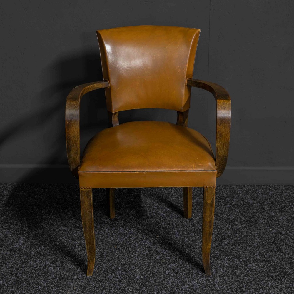 Pair of Art Deco Chairs by OXEDOU View VIII