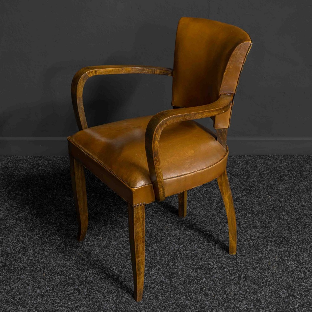Pair of Art Deco Chairs by OXEDOU View IX