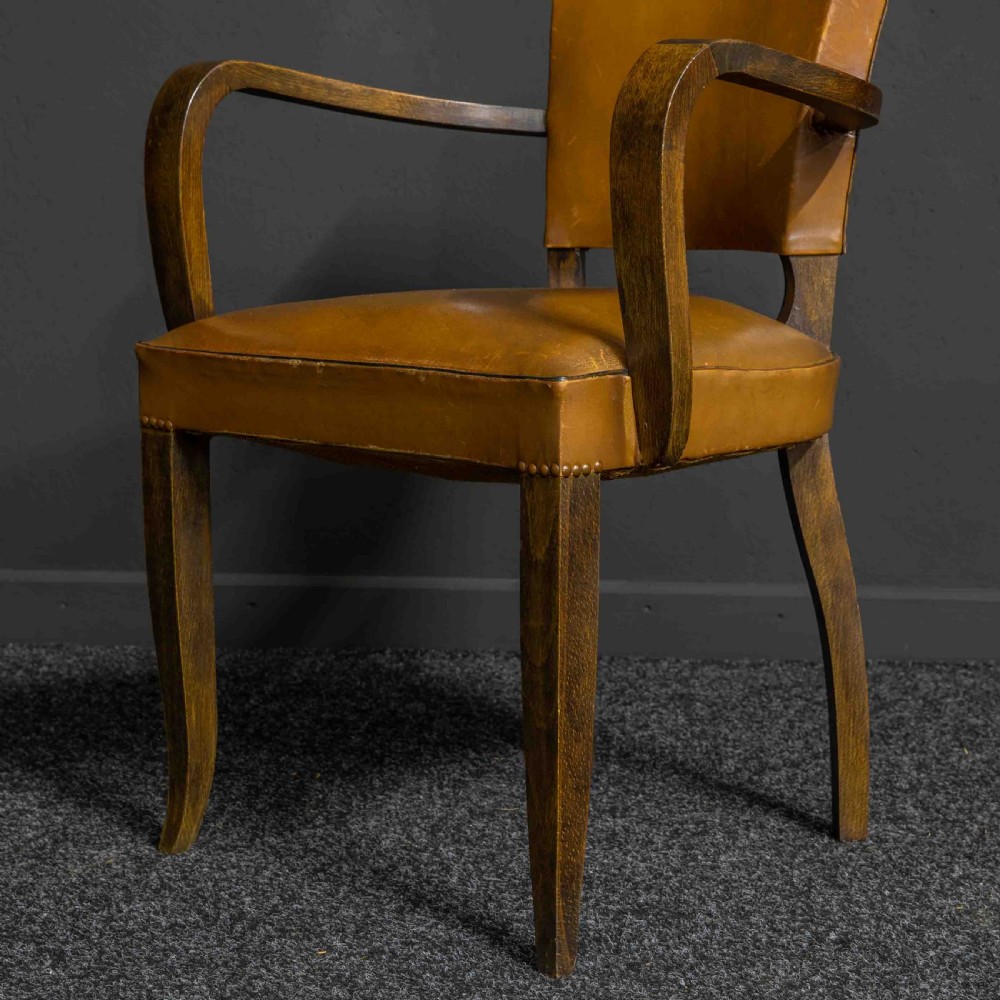 Pair of Art Deco Chairs by OXEDOU View X