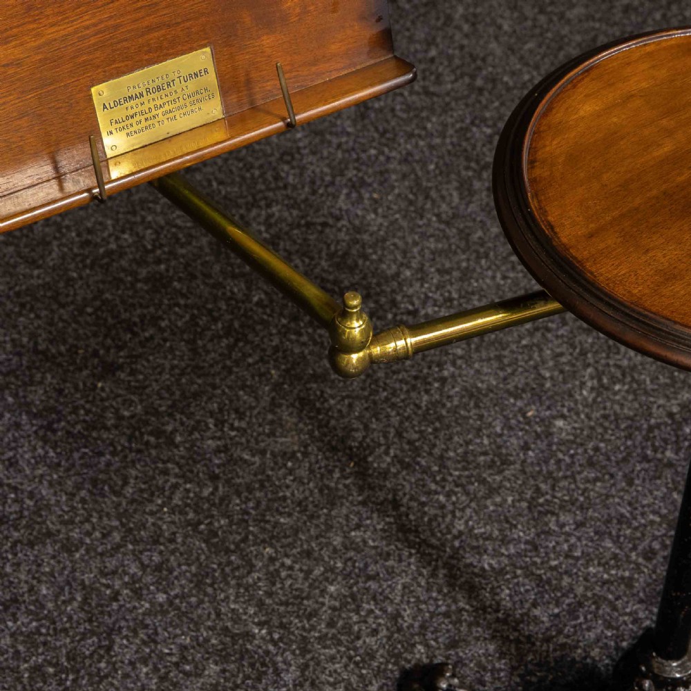 Victorian Mahogany Reading Table View III