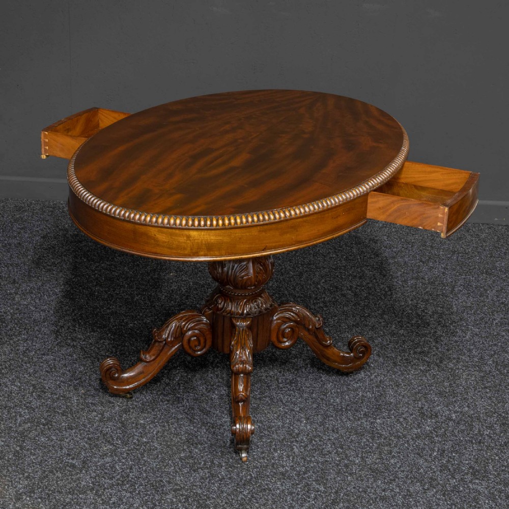 Mid 19th Century French Mahogany Table View II