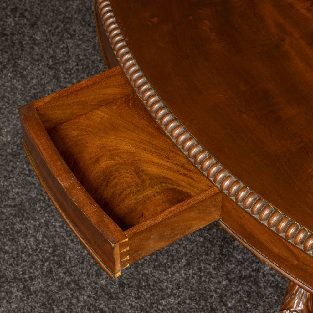 Mid 19th Century French Mahogany Table View IV