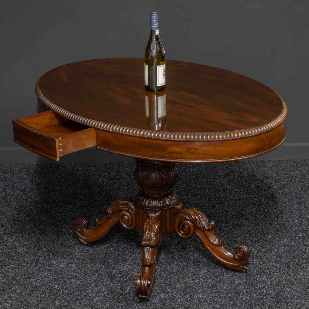 Mid 19th Century French Mahogany Table View V