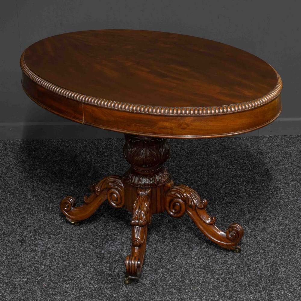 Mid 19th Century French Mahogany Table View VI