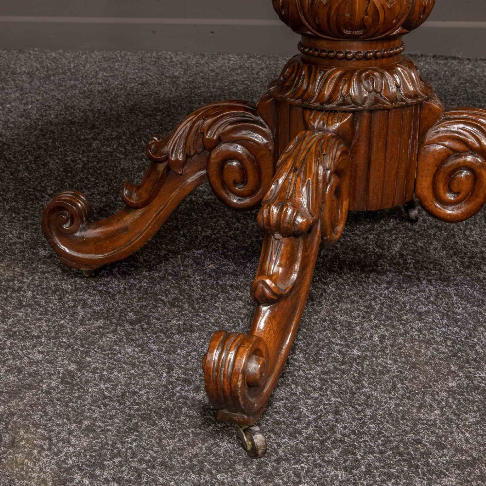 Mid 19th Century French Mahogany Table View X