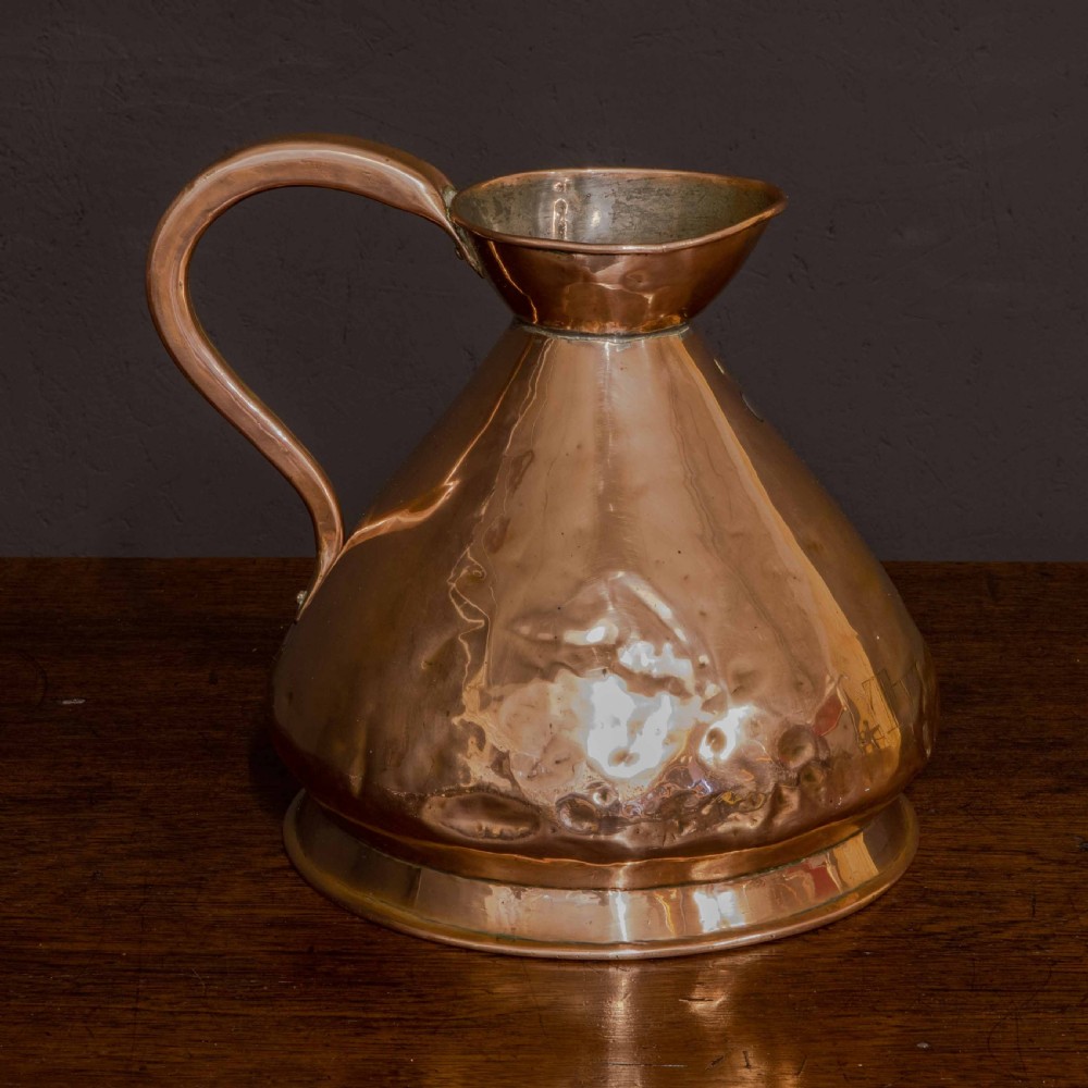 Victorian Copper Harvest Flagon View II