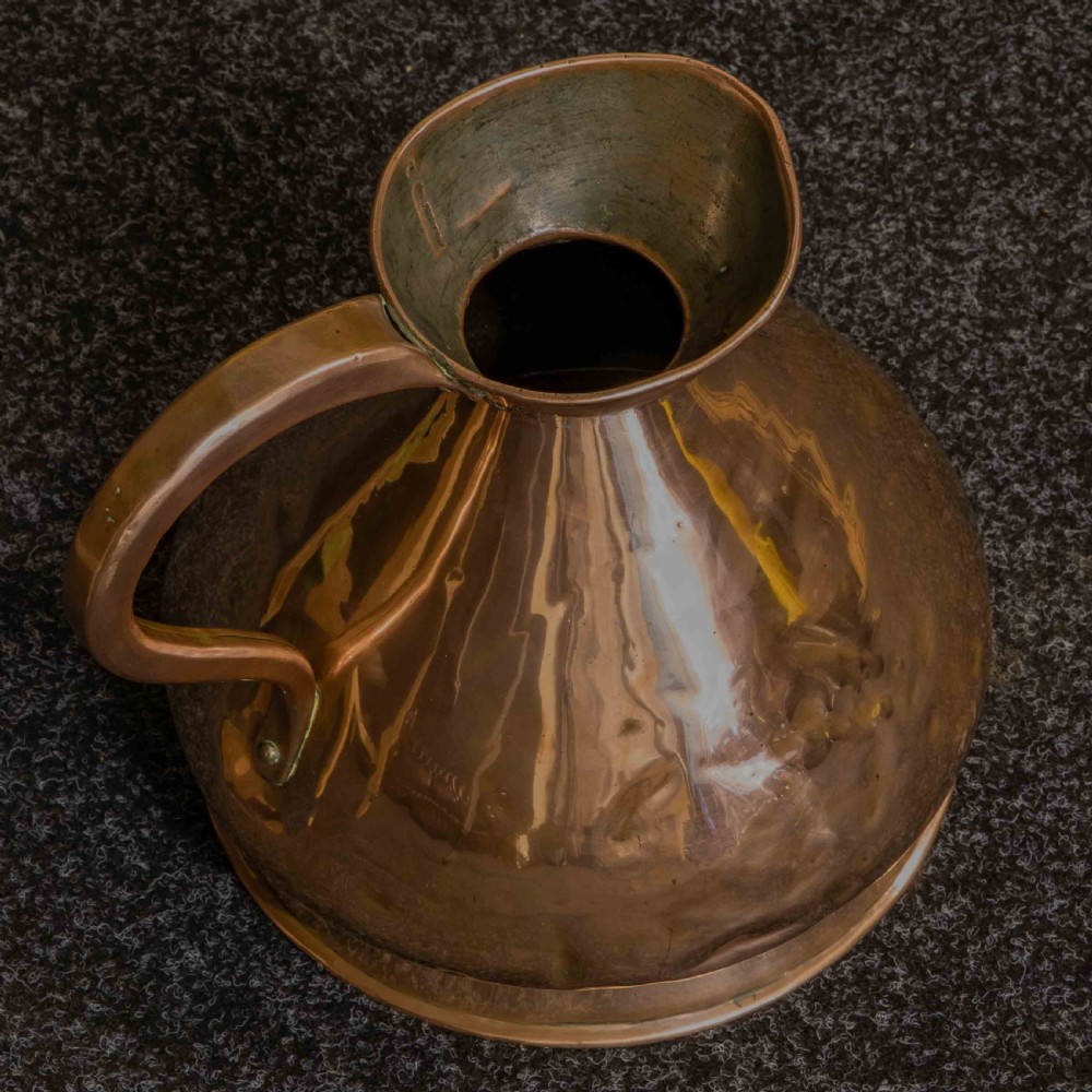 Victorian Copper Harvest Flagon View VI