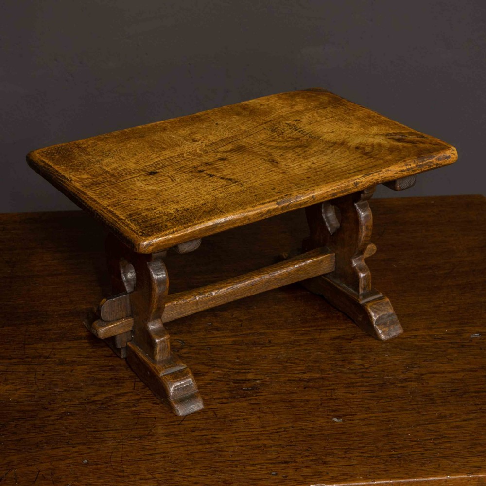 Miniature Pair of Arts and Crafts Refectory Tables View II