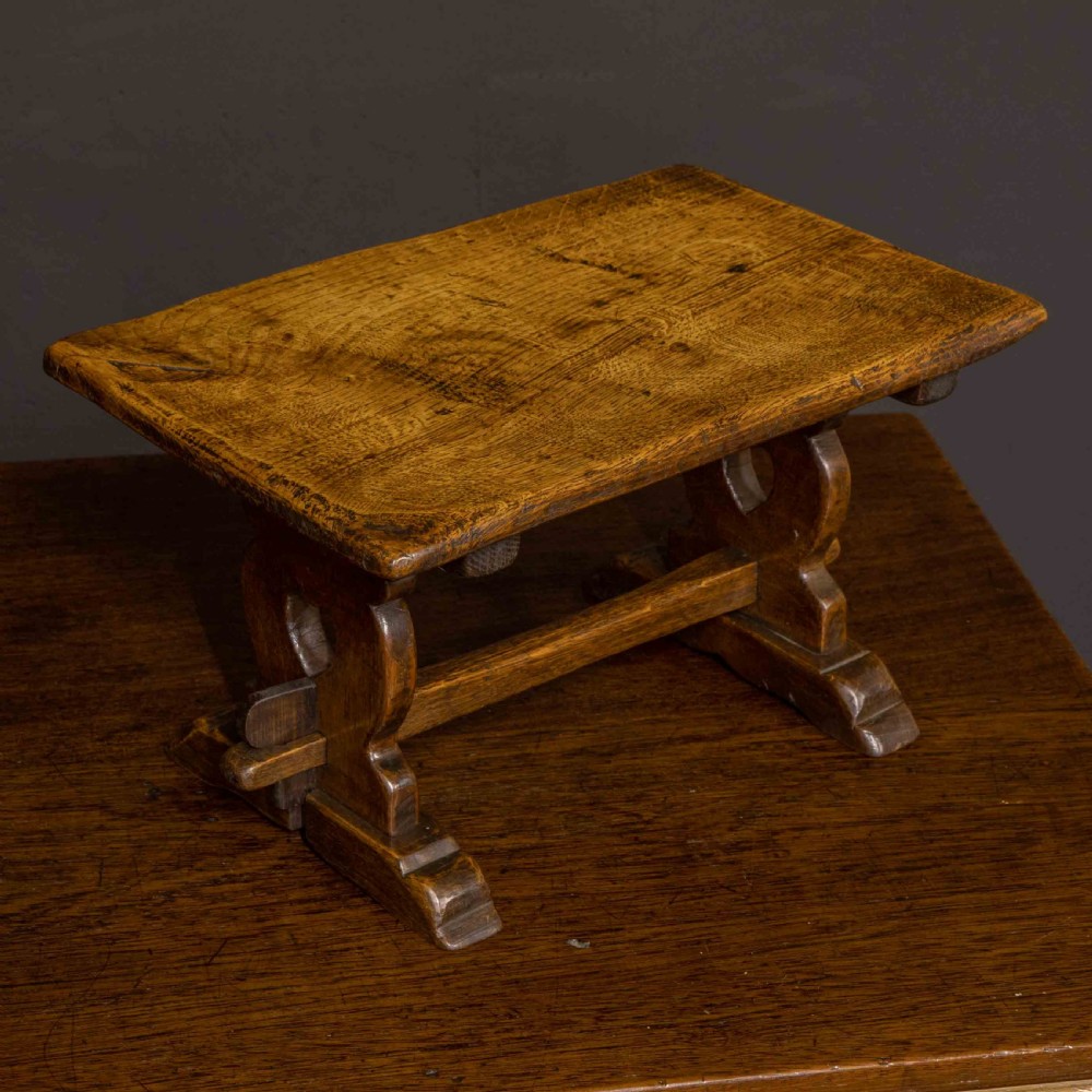 Miniature Pair of Arts and Crafts Refectory Tables View III