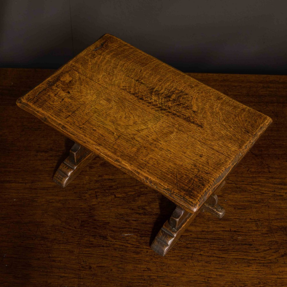 Miniature Pair of Arts and Crafts Refectory Tables View V